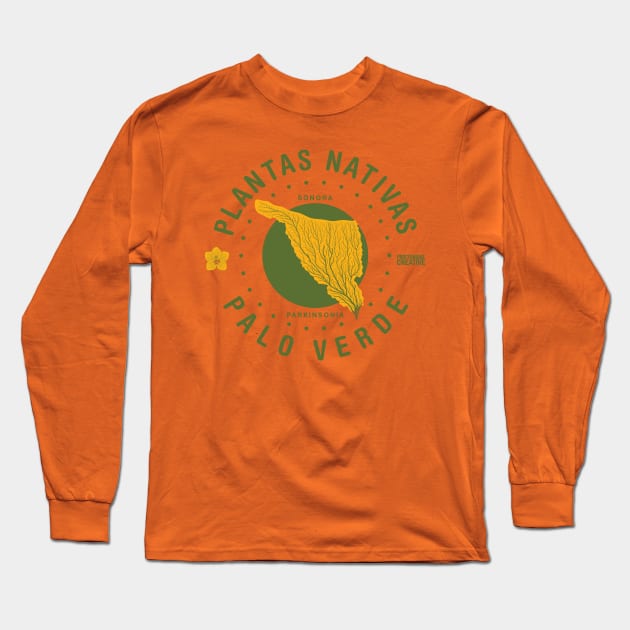 Palo Verde 1 Long Sleeve T-Shirt by ProcyonidaeCreative